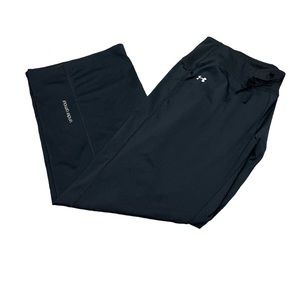 UNDER AMOUR WOMENS SEMI-FITTED ALL SEASON PANTS, LARGE SHORT